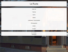 Tablet Screenshot of pizzeria-laruota.de